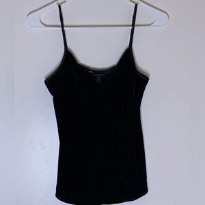 Banana Republic Black Velvet Top Size XS